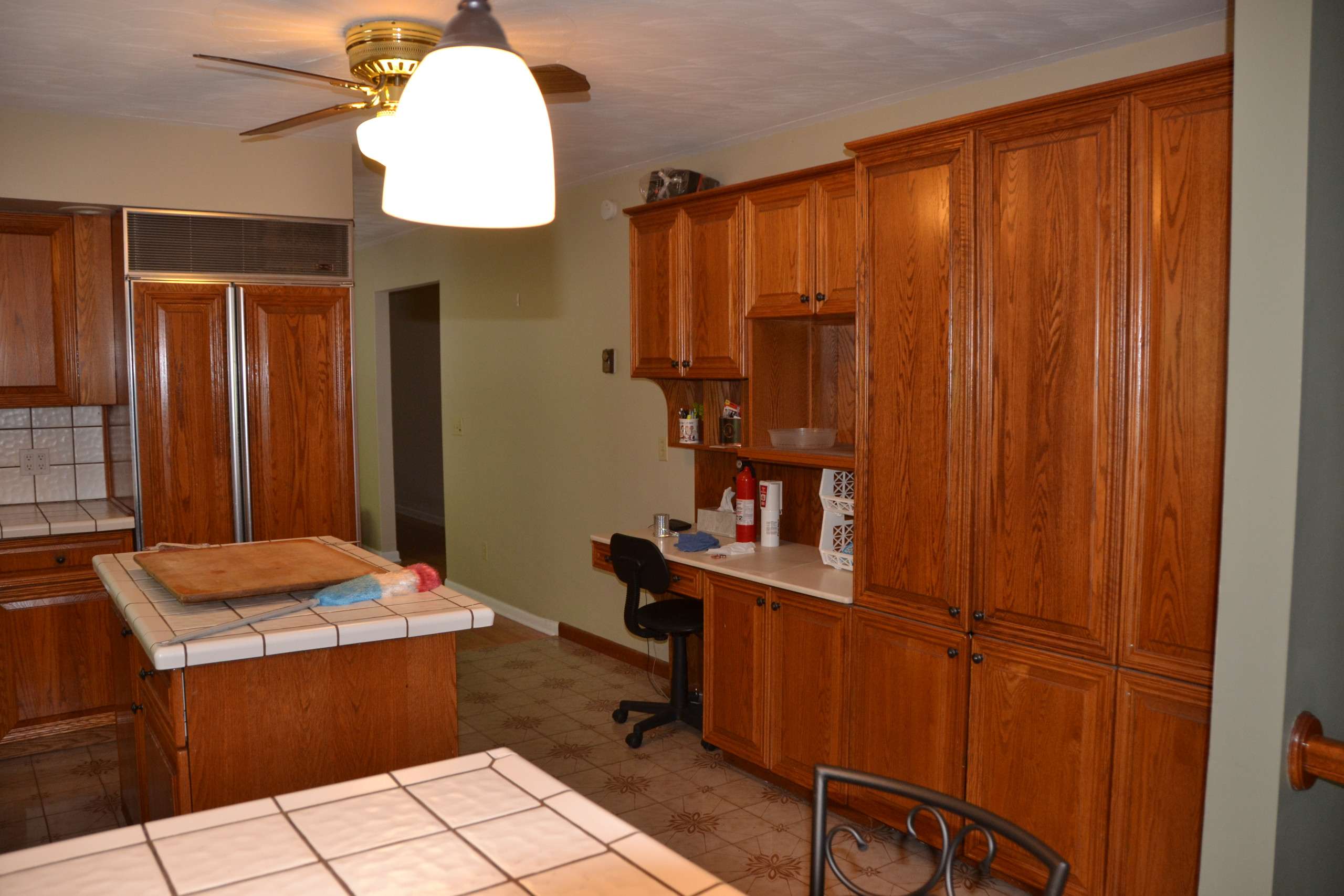 Original ranch kitchen before addition in Clarks Summit, PA