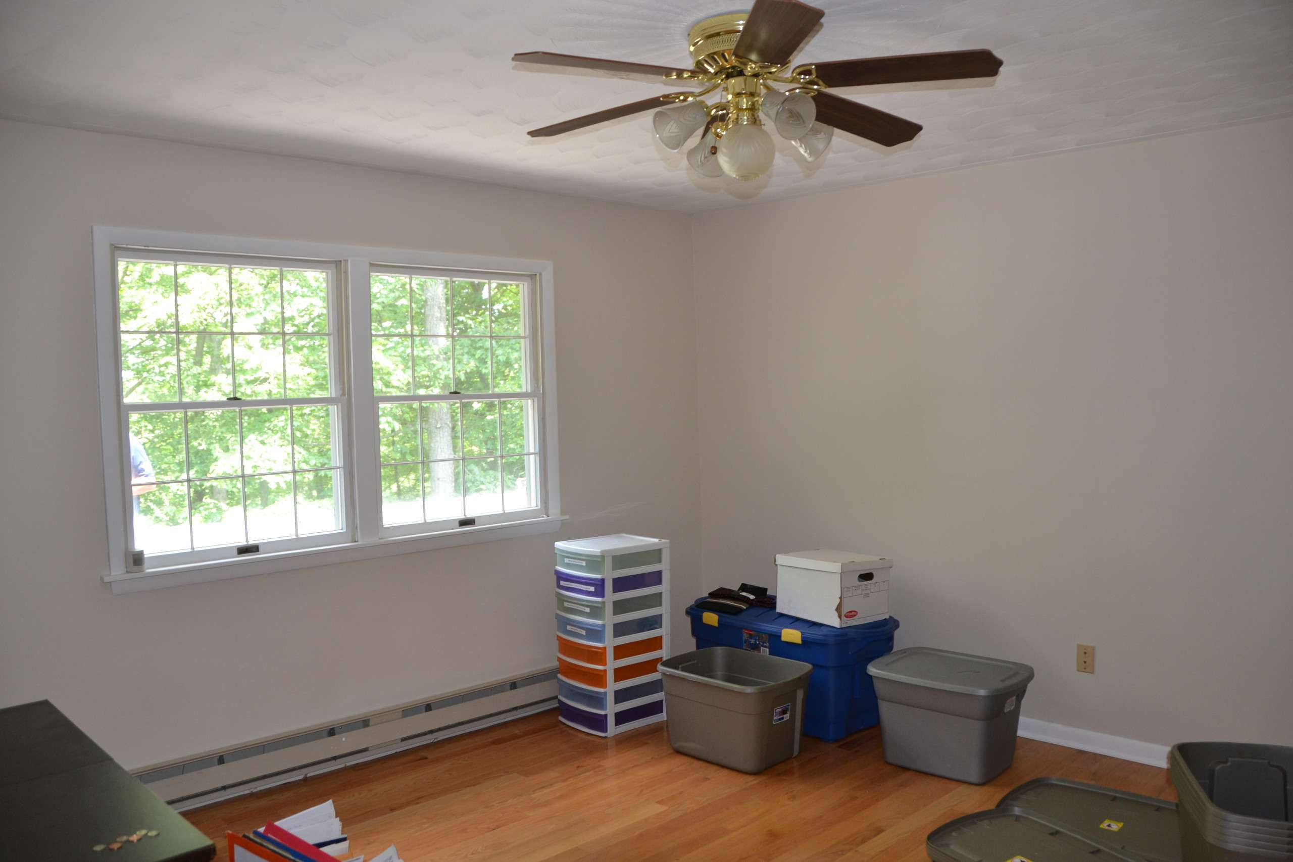 Interior before whole-home remodel in Clarks Summit, PA