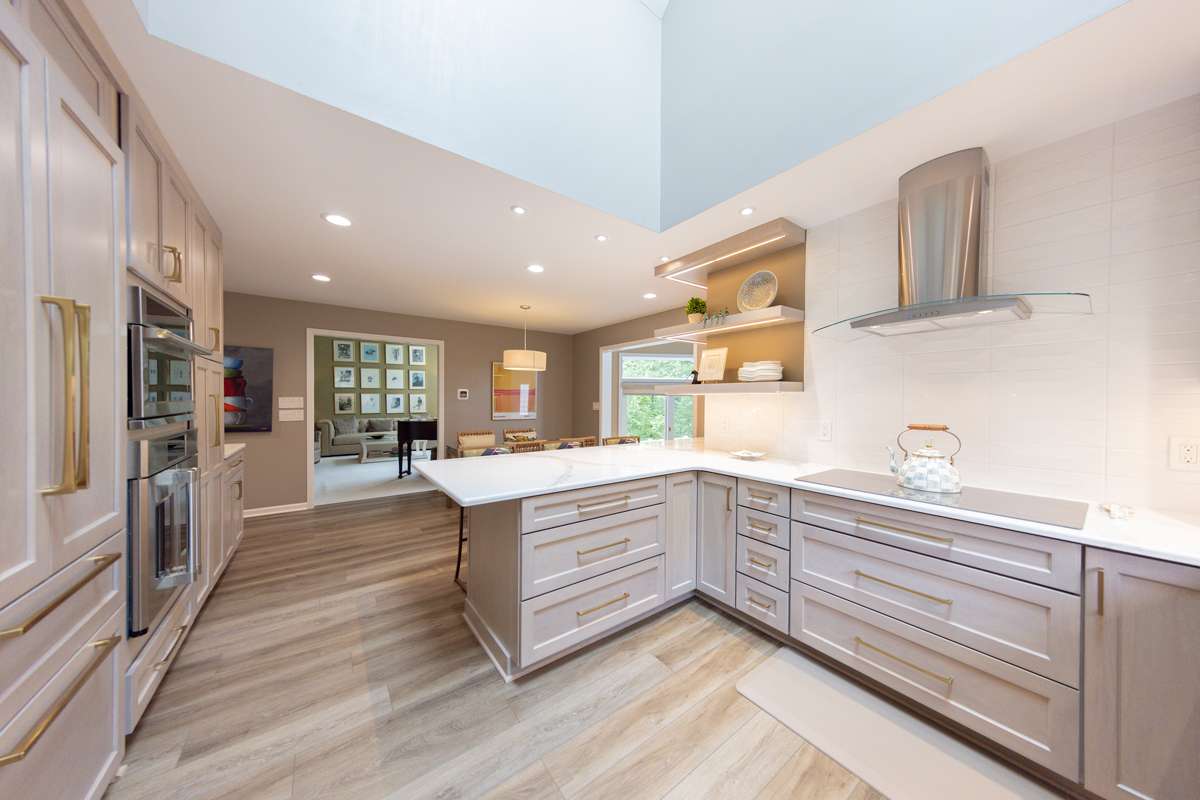Artistic kitchen design detail in Clarks Green, PA