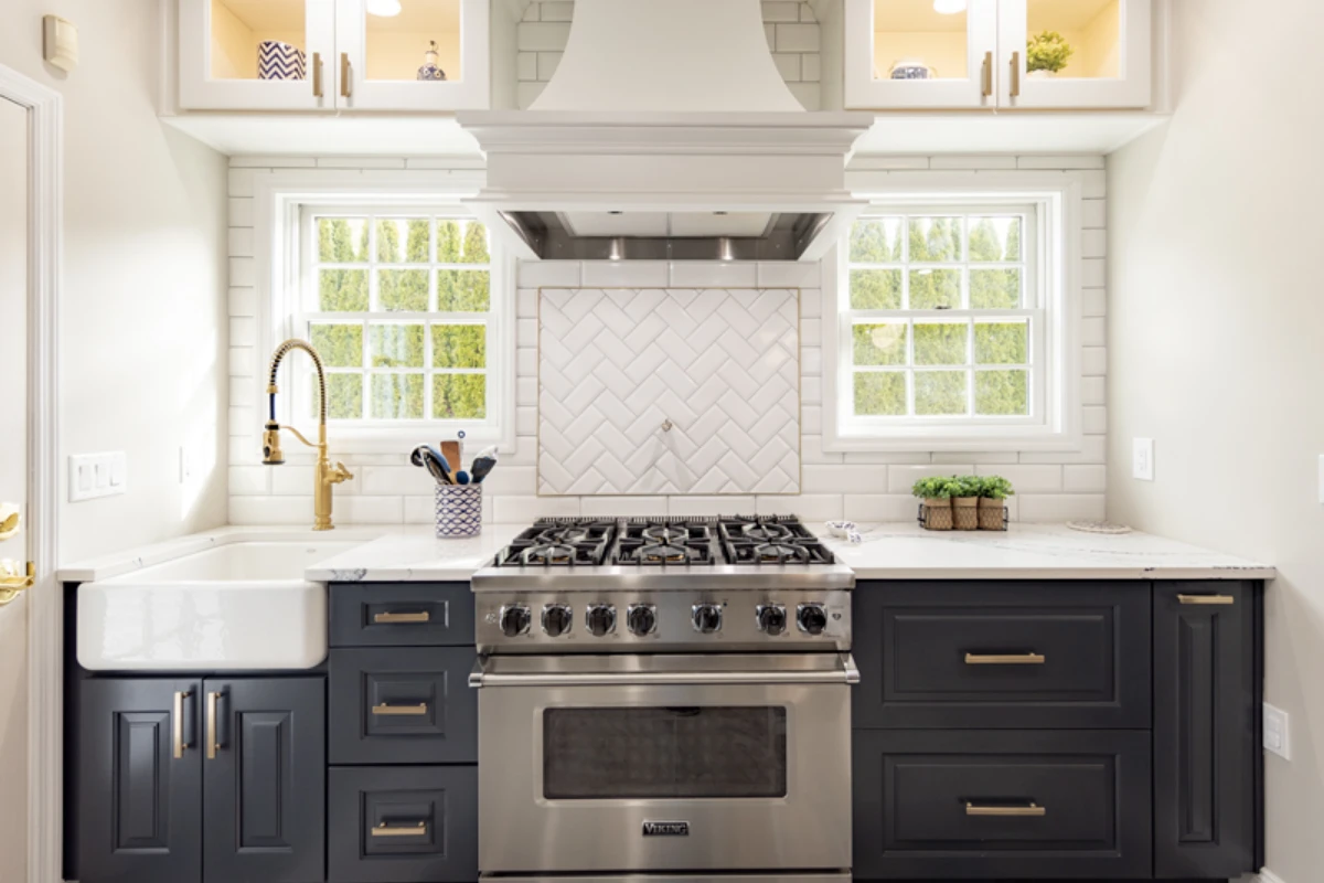 Cambria Portrush quartz countertops in a Dunmore, PA kitchen