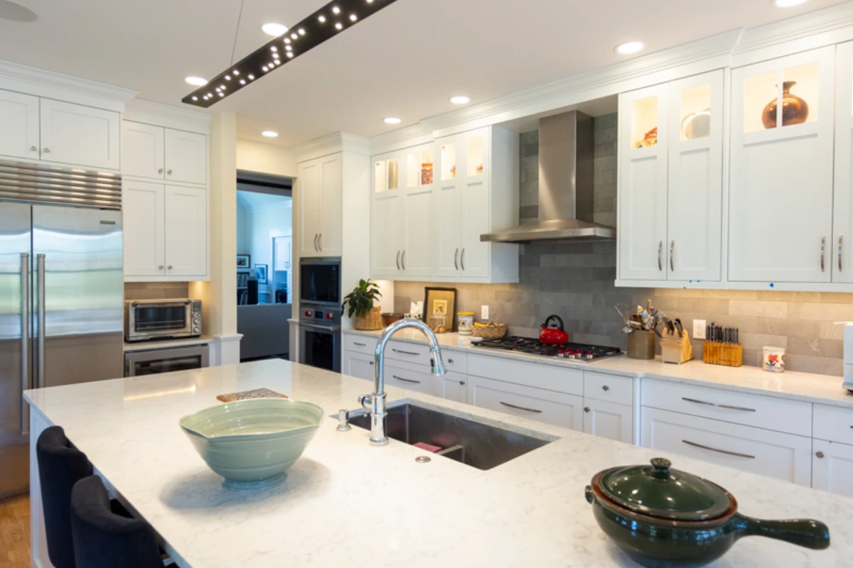 Craftsman-built kitchen cabinetry in Waverly, PA