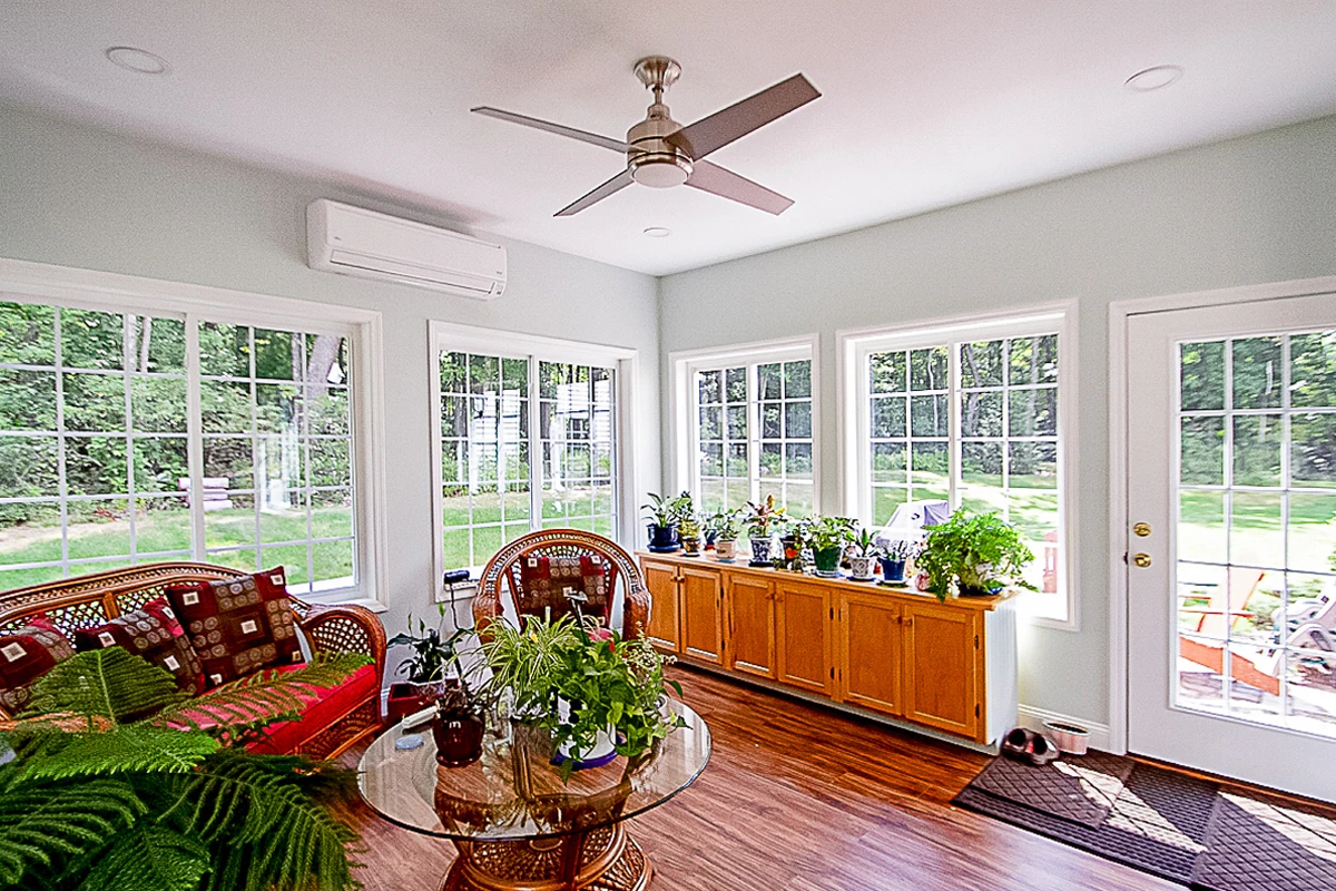 Sunroom filled with natural light in Moosic, PA