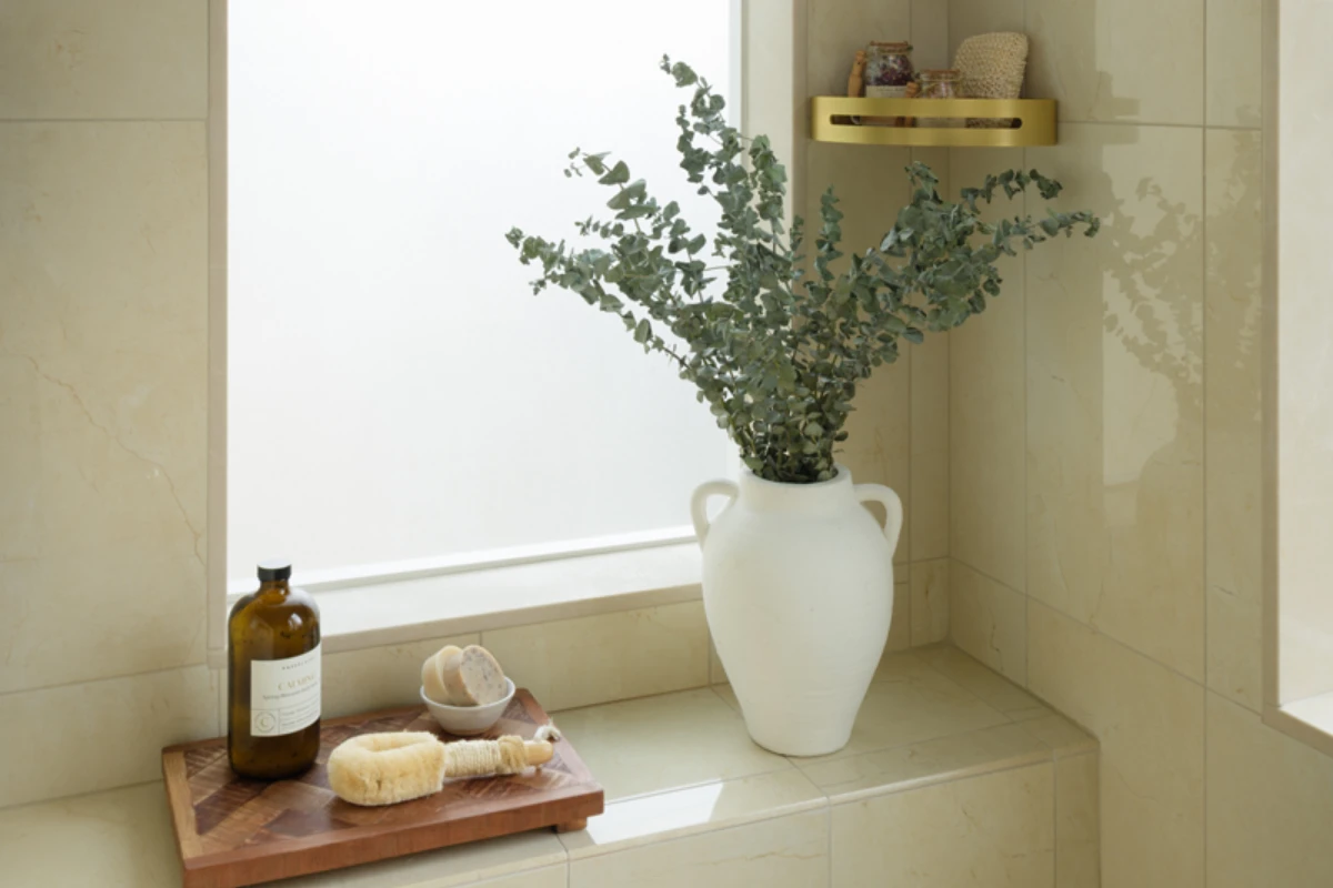 Spa-inspired master bathroom remodel in Clarks Summit, PA