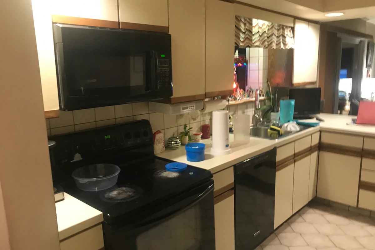 South Abington Township, PA kitchen before Perez DBR remodel