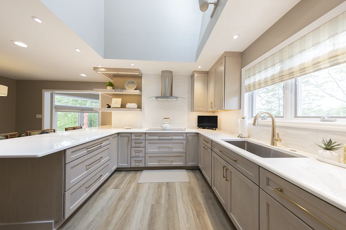 Modern expressive kitchen design in Clarks Green, PA