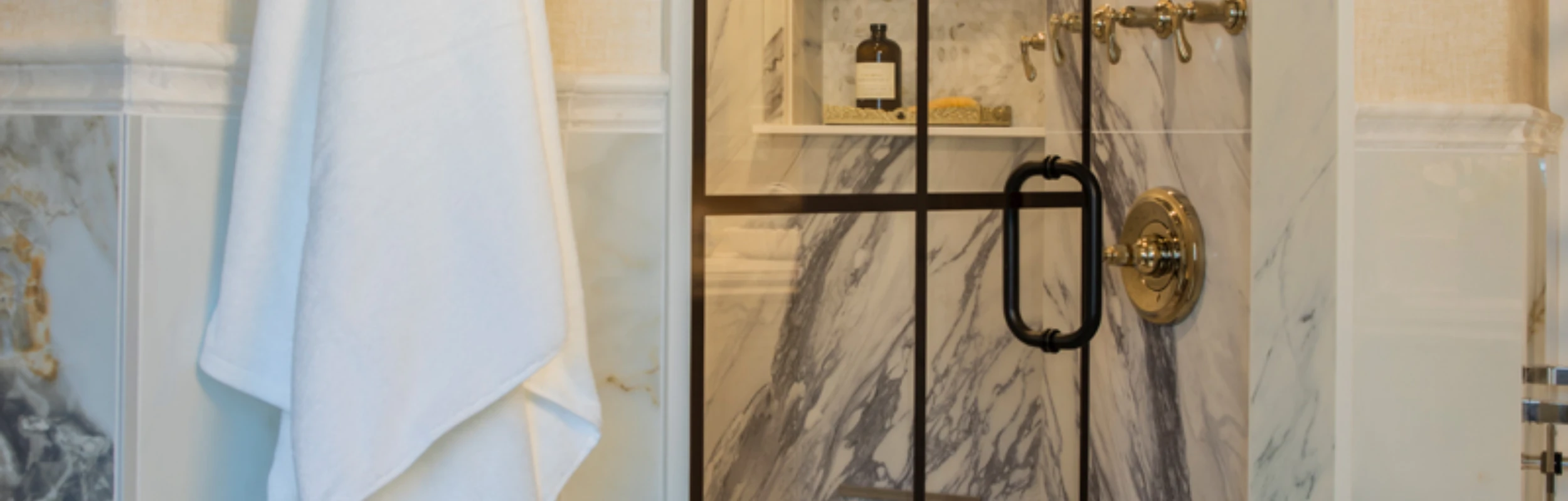 Spa master bathroom remodel in Newton Ransom, PA by Perez DBR