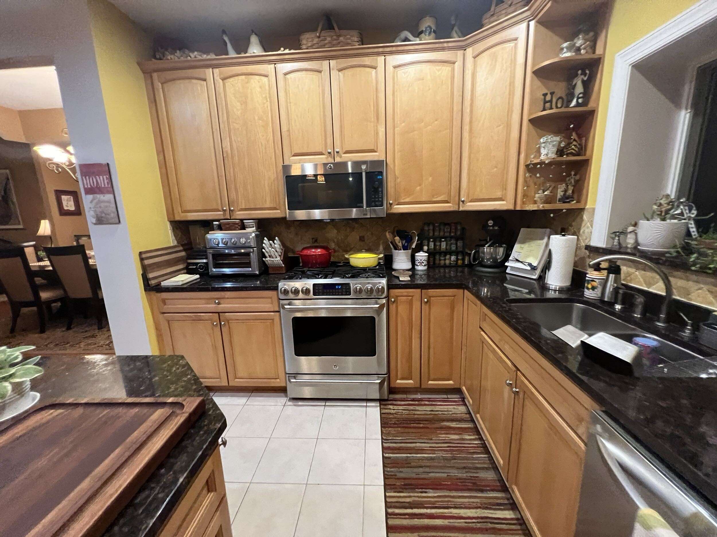 Original kitchen footprint before remodel in Mountain Top, PA