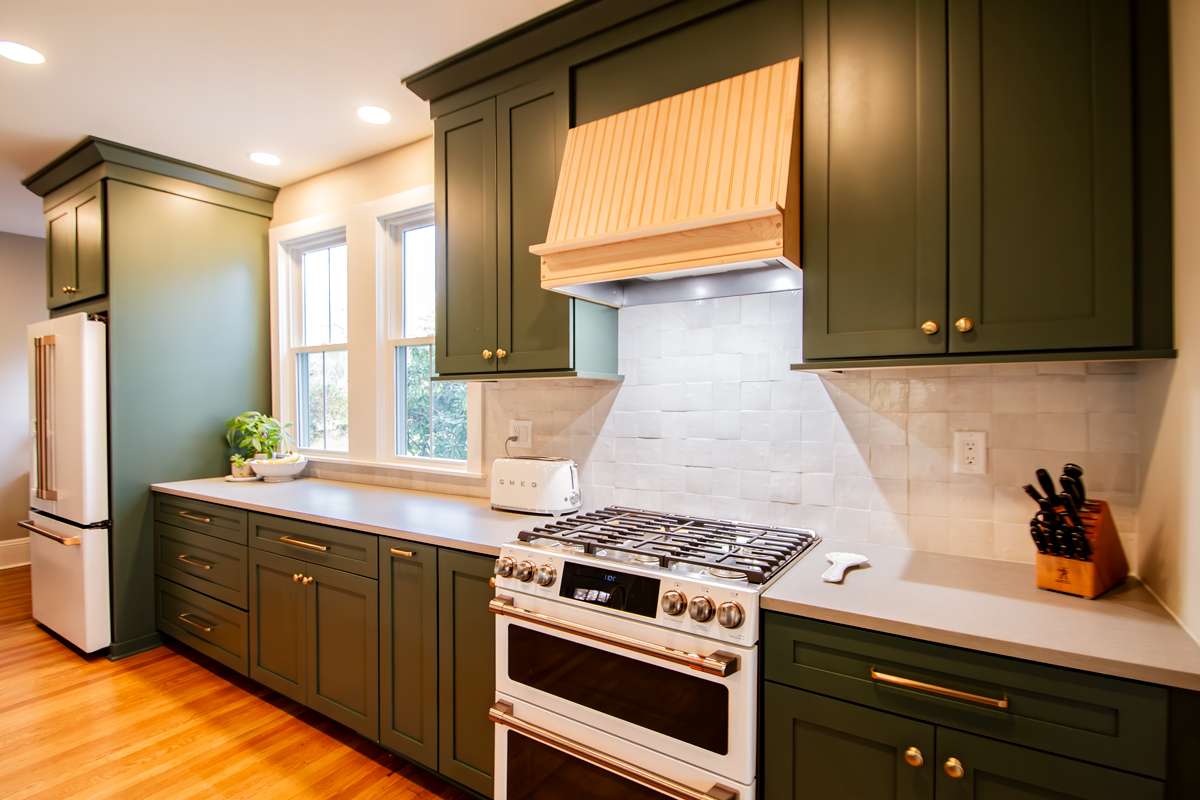 kitchen_remodel_clarks_summit_2_pa_003 Expanded kitchen layout in Clarks Green, PA after converting an adjacent room