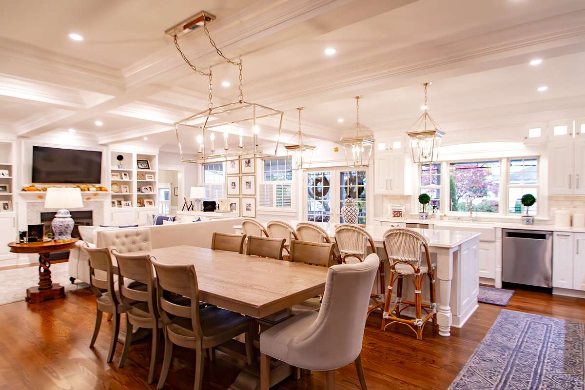 Wellborn Bright White cabinets in a Dunmore, PA kitchen remodel