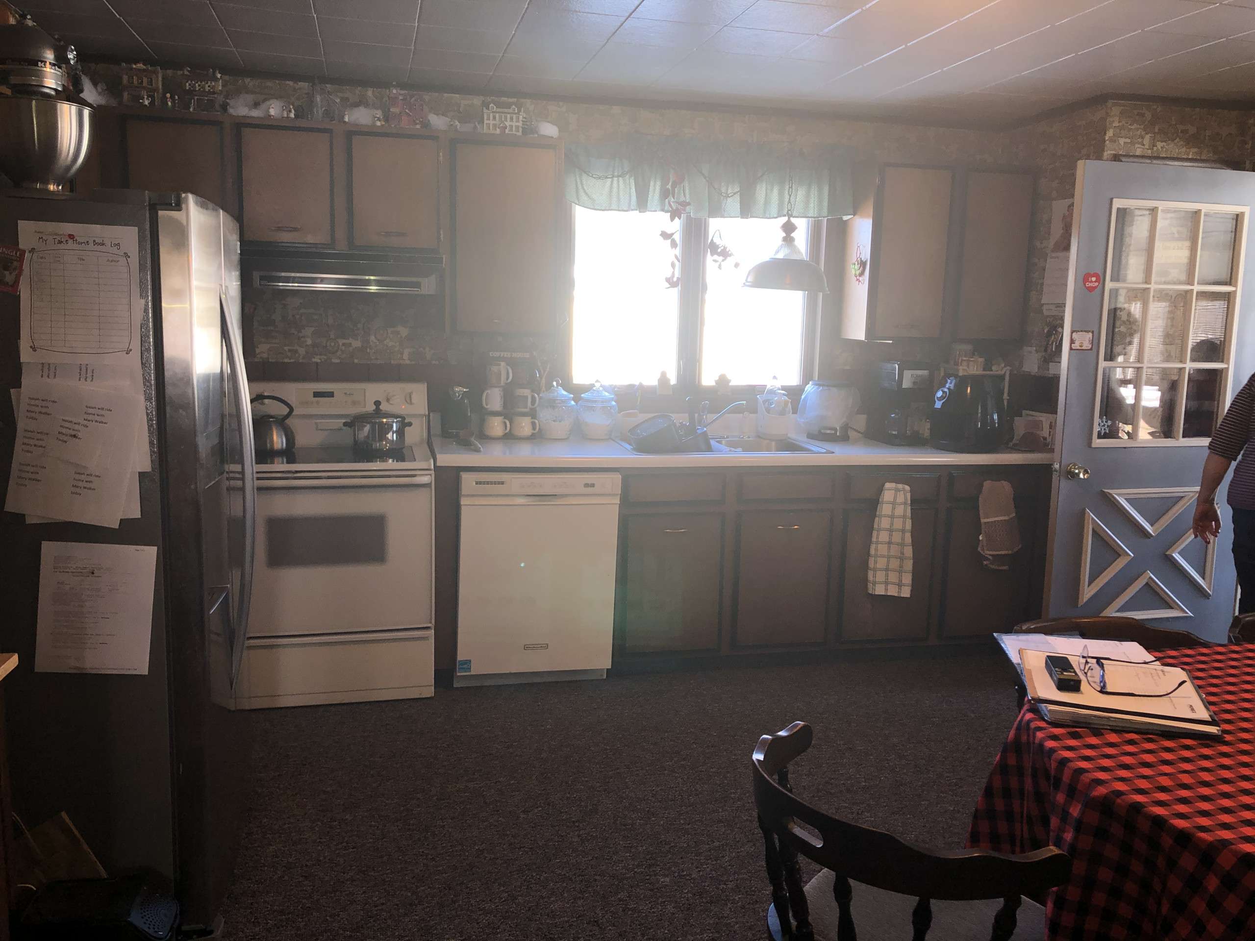 Historic Dunmore, PA kitchen before remodeling