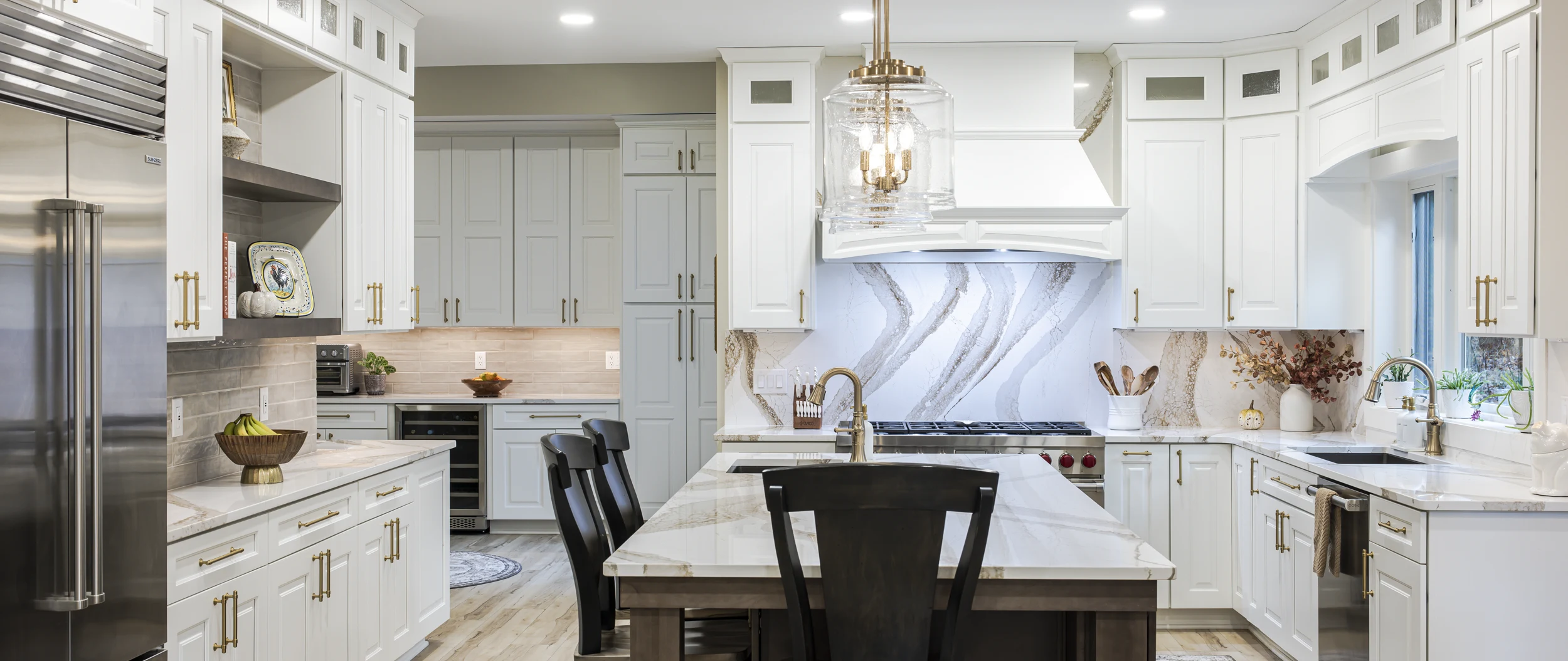 Remodeled kitchen and living space in Mountain Top, PA
